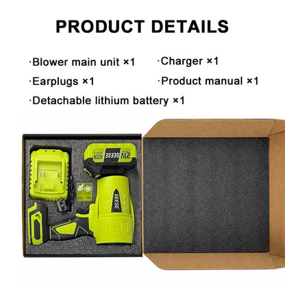 Cordless Leaf Blower with Brushless Motor & Battery