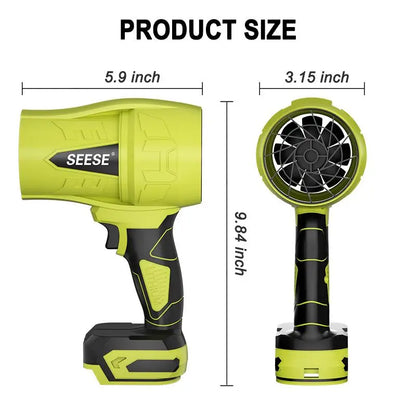 Cordless Leaf Blower with Brushless Motor & Battery