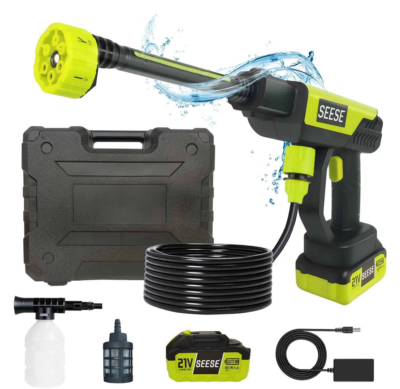 Cordless Pressure Washer for Car Washing Garden & Home