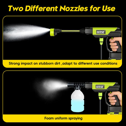 Cordless Pressure Washer for Car Washing Garden & Home