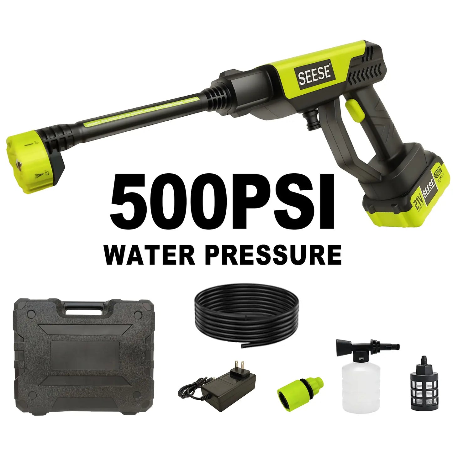 Cordless Pressure Washer for Car Washing Garden & Home